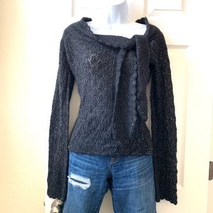 Vintage Betsey Johnson Boutique Beaded Sweater